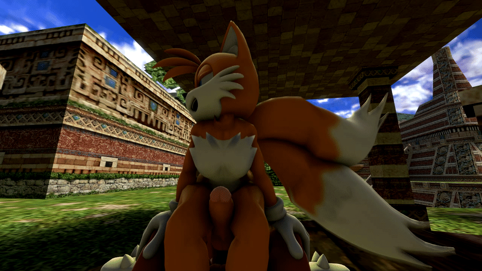 2016 3d_(artwork) anal anal_penetration animated anthro balls canine darksorm digital_media_(artwork) duo echidna erection fox knuckles_the_echidna male male/male mammal miles_prower monotreme nude penetration penis sex sonic_(series)
