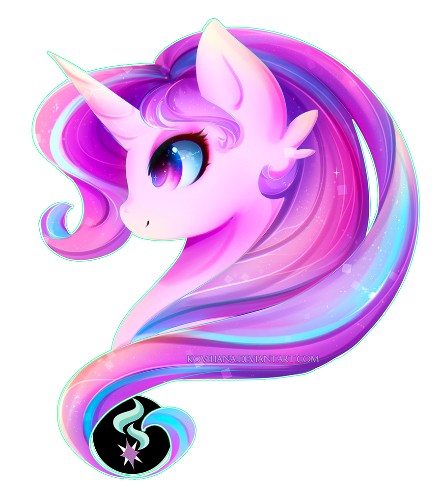 equine female friendship_is_magic hair horn invalid_background koveliana mammal multicolored_hair my_little_pony smile solo starlight_glimmer_(mlp) tagme unicorn