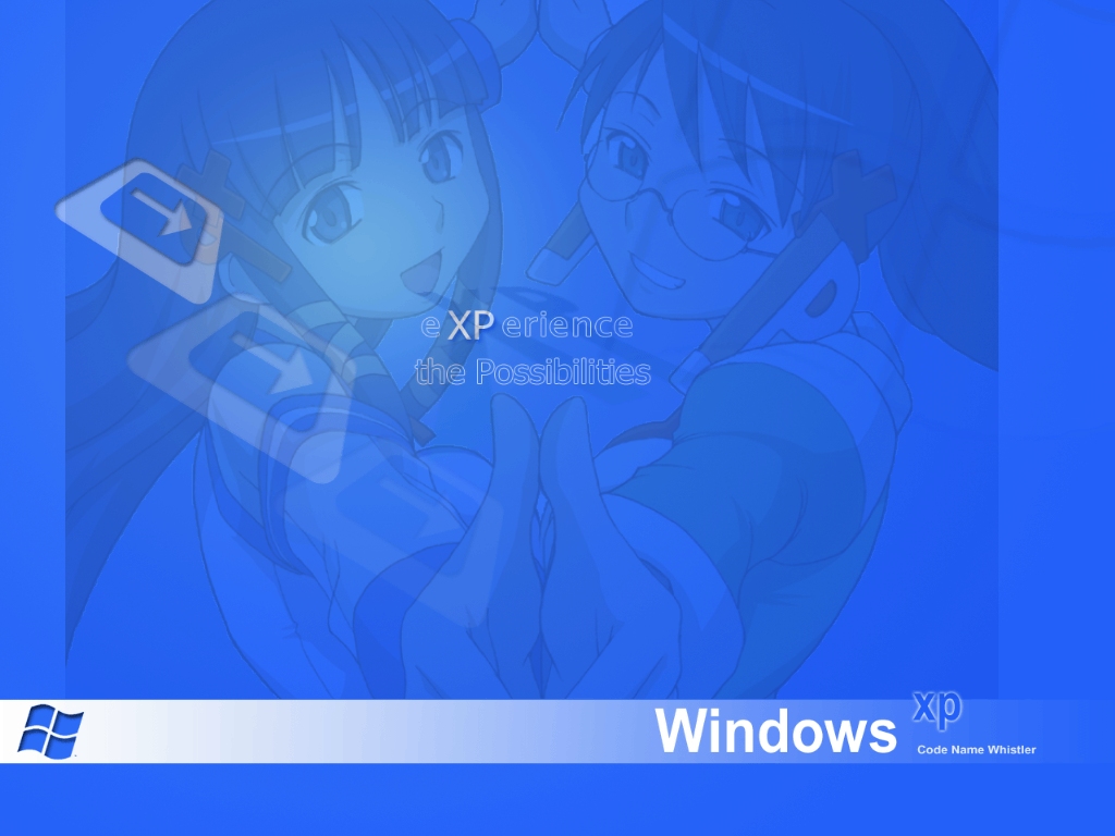 blue bsod futaba homeko mai-hime os-tan saseko windows xp