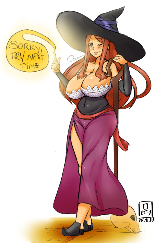 breasts cleavage dragon's_crown dragon's_crown female large_breasts long_hair rozencruz solo sorceress_(dragon's_crown) sorceress_(dragon's_crown)