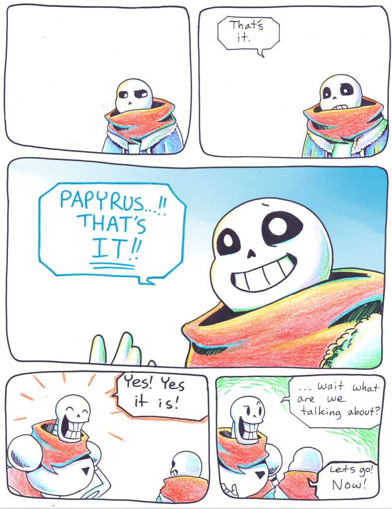 bone brothers comic english_text loverofpiggies monster papyrus_(undertale) sans_(undertale) sibling skeleton text undertale video_games