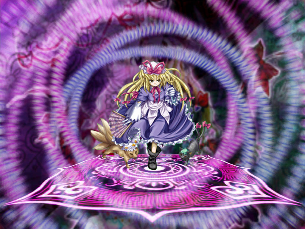 tagme touhou yakumo_yukari