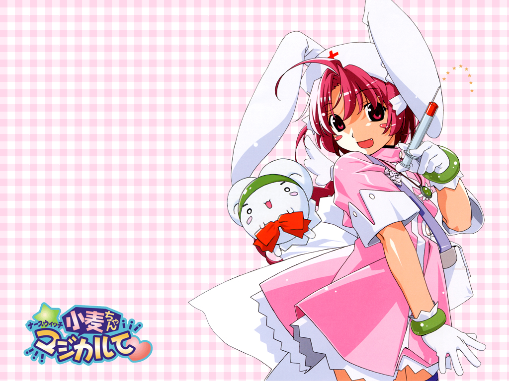 bunnygirl fang magikarte nakahara_komugi nurse_witch_komugi-chan