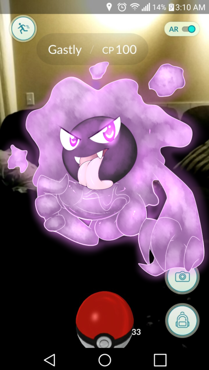 auto_penis_lick balls bedroom camychan cute_fangs erection floating_head gastly ghost gui humanoid_penis inside licking looking_at_viewer masturbation naughty_face nintendo oral penis photo pok&eacute;mon pok&eacute;mon_go spirit tongue tongue_out video_games