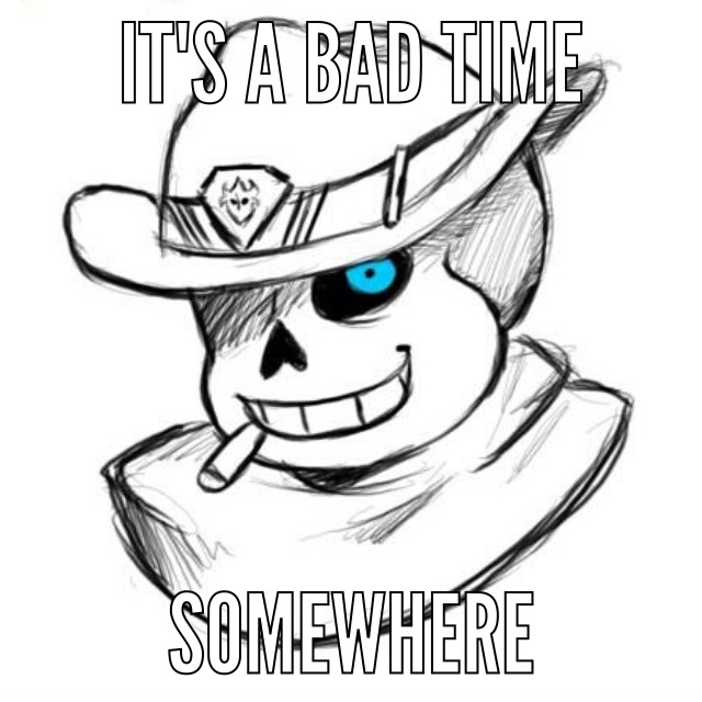 animated_skeleton bone humor mccree_(overwatch) model_sheet sans_(undertale) skeleton tagme undead undertale video_games