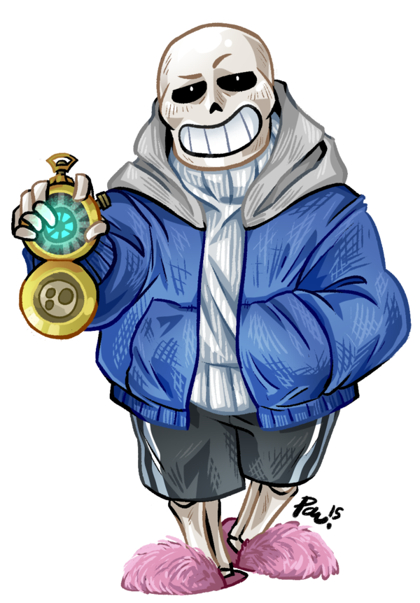 animated_skeleton arrt_jim_lad bone clothed clothing dead_ringer hoodie male not_furry pocket_watch sans_(undertale) skeleton slippers smile solo team_fortress_2 undead undertale valve video_games watch