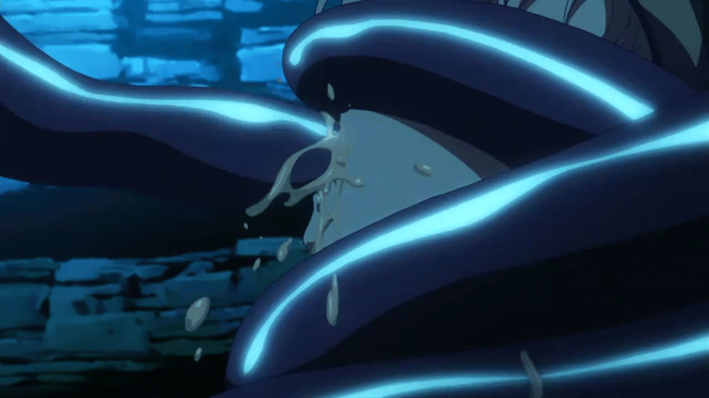 alleyne_(queen's_blade) animated animated_gif funikura oral queen's_blade sexually_suggestive