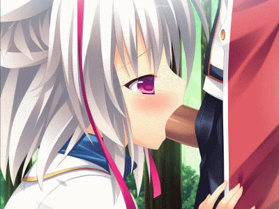 2-g animated animated_gif character_request cum_in_mouth game_cg oral softhouse-seal tagme zettai_saikyou_oppai_sensou!!