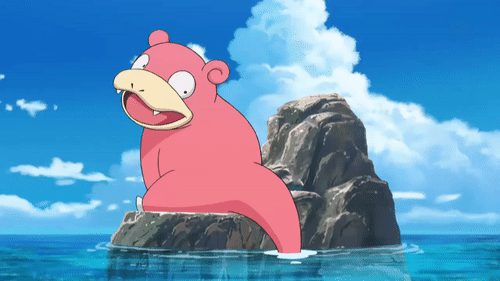 animated animated_gif pokemon pokemon_(anime) pokemon_sm sharpedo slowpoke