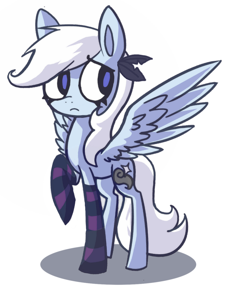 2012 alpha_channel clothing cutie_mark equine fan_character female friendship_is_magic horse legwear looking_at_viewer mammal missbutler my_little_pony pegasus simple_background socks striped_legwear striped_socks stripes transparent_background wings