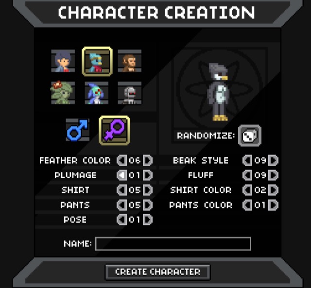 breasts character_creator character_put_together_by_sexbot josia nude sexbot silver723 starbound video_games