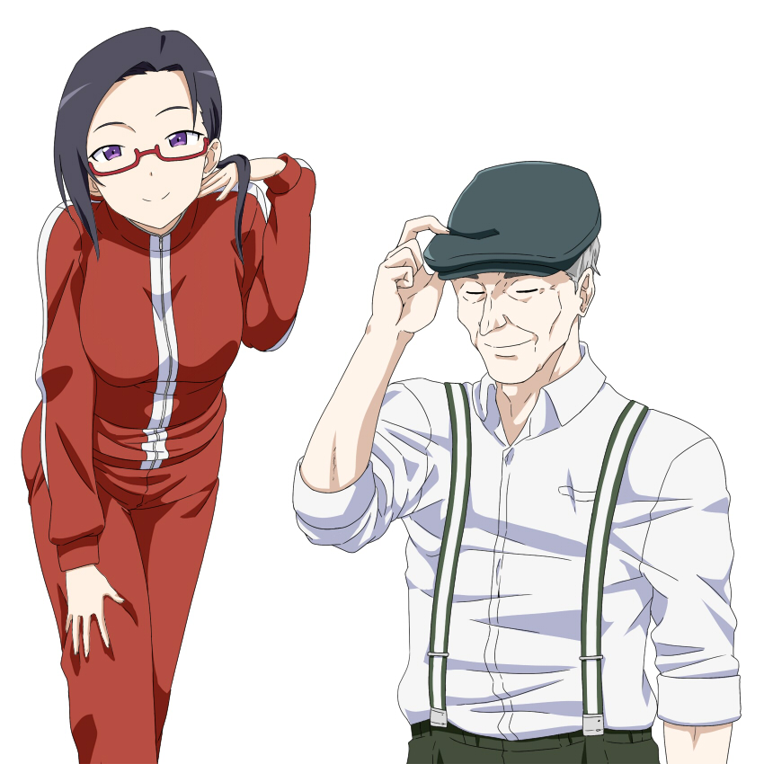 ajin_(sakurai_gamon) glasses green_hat sato tagme