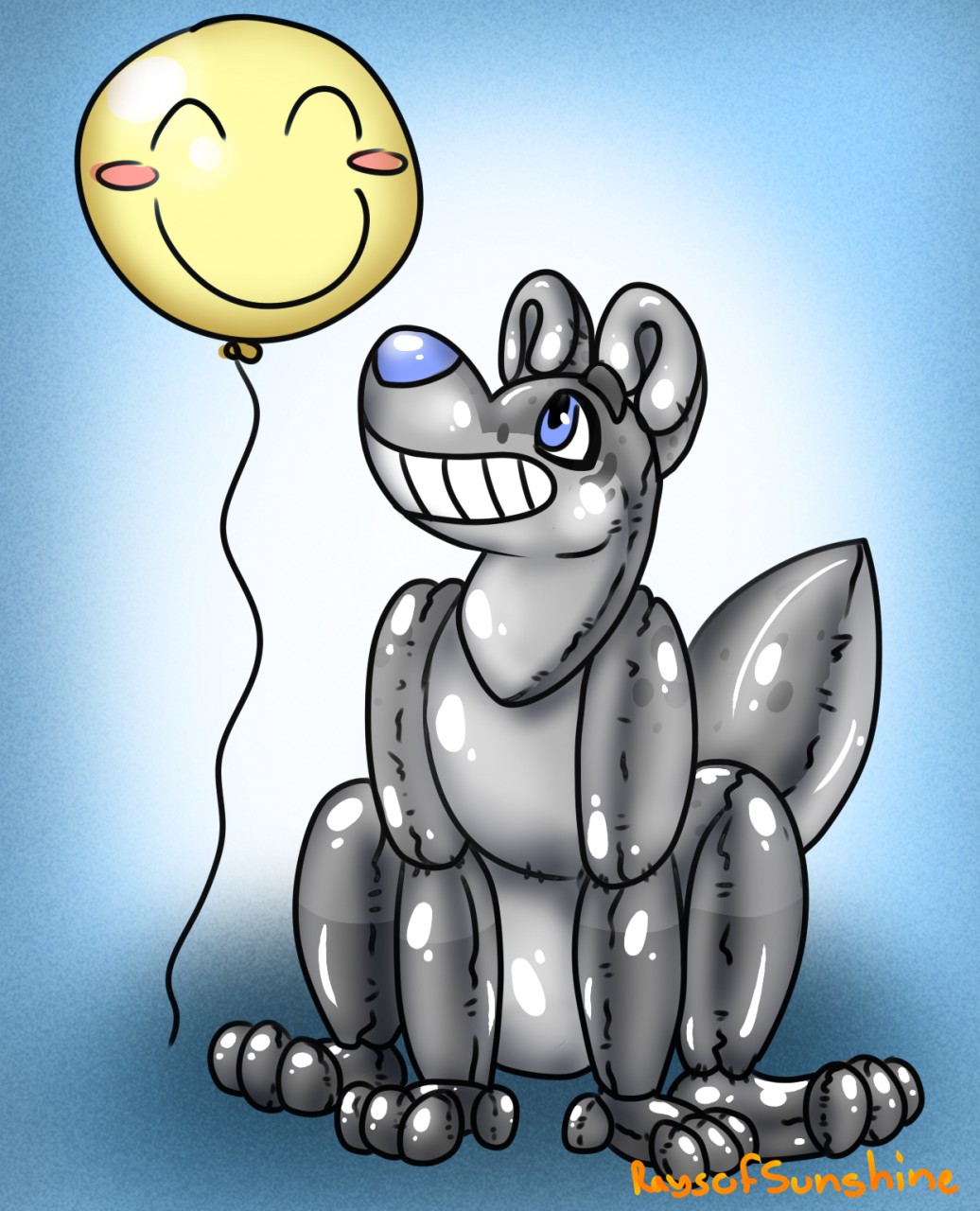 anthro anthros balloon canine inflatable johnnyblanco mammal pool_toy raysofsunshine umbreveon wolf