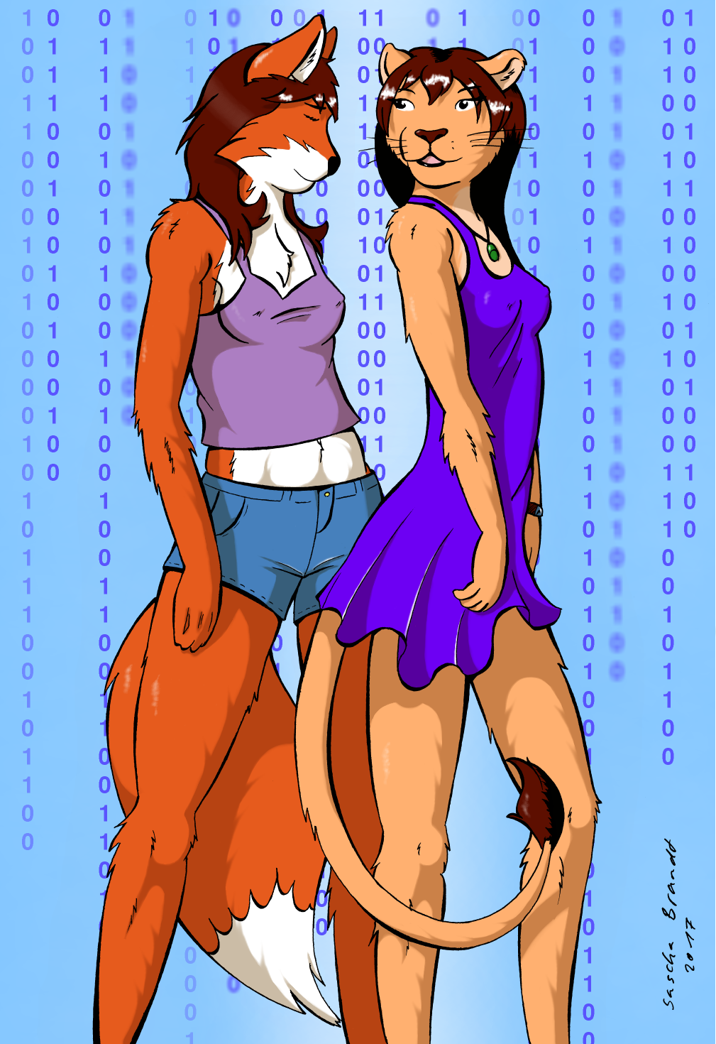 a bookmark canine cat comic computer cute feline female fox geek invalid_tag lion lionclaw1 mammal