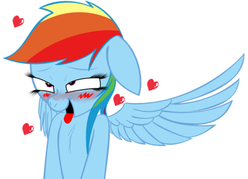 &lt;3 blush digital_media_(artwork) equine feral friendship_is_magic happy horse mammal my_little_pony open_mouth pony rainbow_dash_(mlp) seductive suggestive tongue tongue_out unknown_artist wings