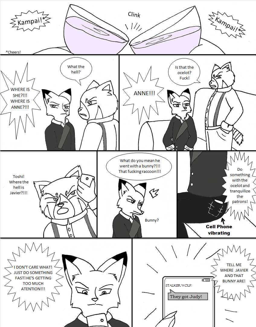 2017 anthro canine comic disney english_text fox fur koraru-san male mammal nick_wilde text zootopia