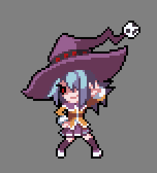 bad_id bad_pixiv_id free0 hat lowres original pixel_art solo witch witch_hat
