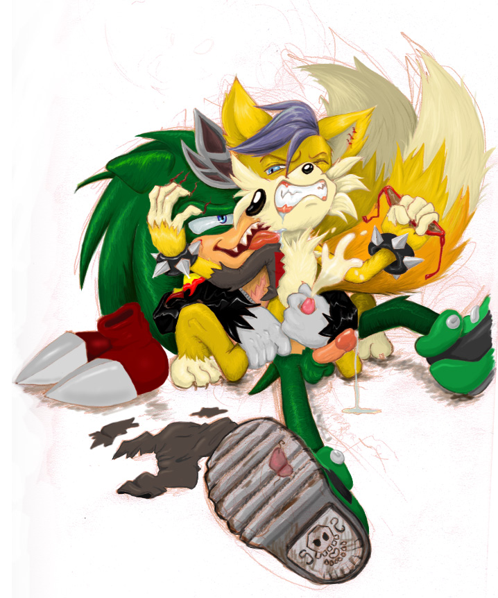 archie_comics miles_(anti-tails) scourge_the_hedgehog sonic_team zoomswish