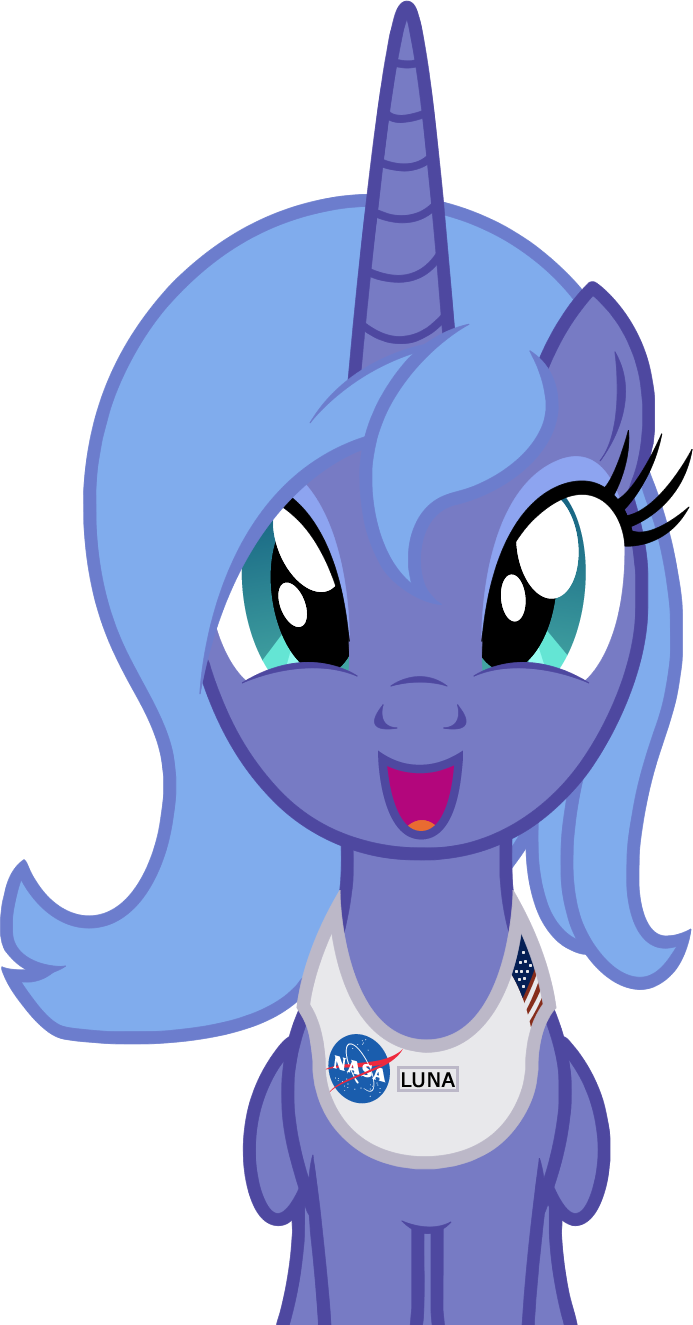 2017 alpha_channel badumsquish equine folded_wings friendship_is_magic happy horn looking_at_viewer mammal my_little_pony nasa open_mouth pose princess_luna_(mlp) simple_background sitting smile solo stars_and_stripes transparent_background united_states_of_america winged_unicorn wings