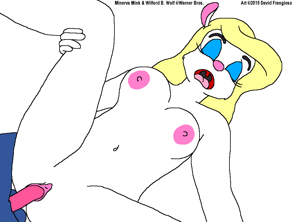 2015 animaniacs animated areola balls bouncing_breasts breasts canine clitoris cowgirl_position david_frangioso erection female male male/female mammal minerva_mink mink moan mustelid navel nipples nude on_top penetration penis pussy sex thrusting vaginal vaginal_penetration were werewolf wilford_wolf