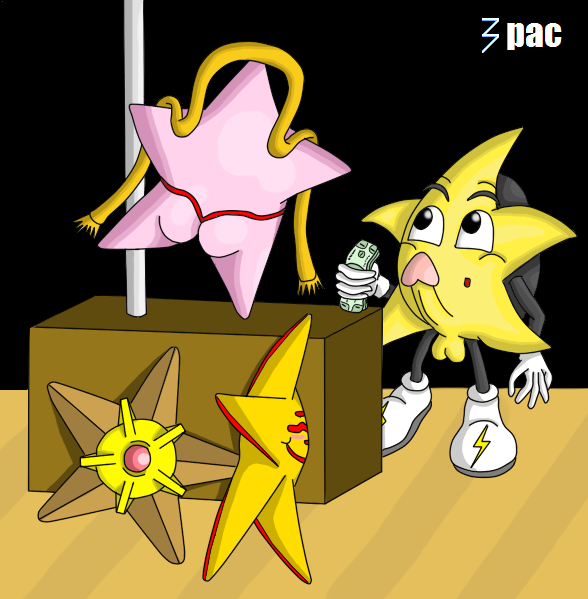 3pac carls_jr crossover mascots misstar paper_mario pokemon ristar staryu super_mario_bros.