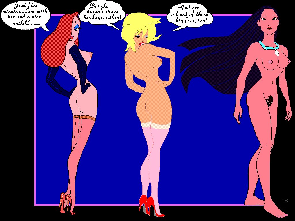 cool_world crossover disney holli_would jessica_rabbit pocahontas who_framed_roger_rabbit