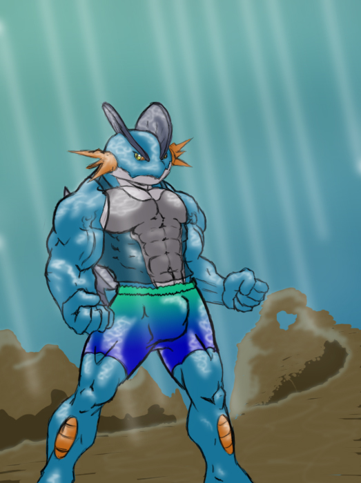 makoim nintendo pokemon swampert tagme