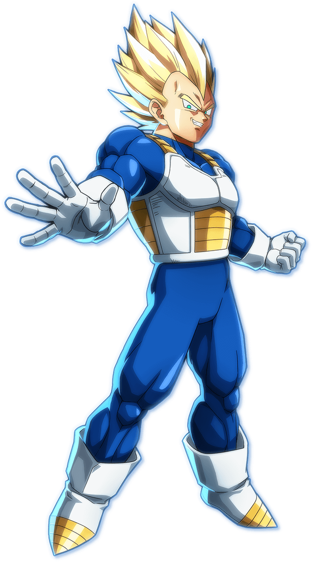 blonde_hair blue_eyes dragonball dragonball_z looking_at_viewer official_art vegeta