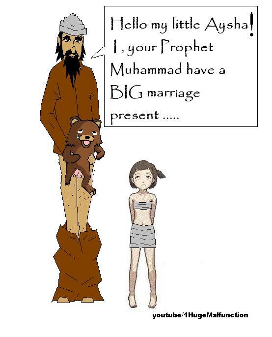 4chan aisha_bint_abu_bakr aysha islam meme muhammad pedobear religion thunderfoot