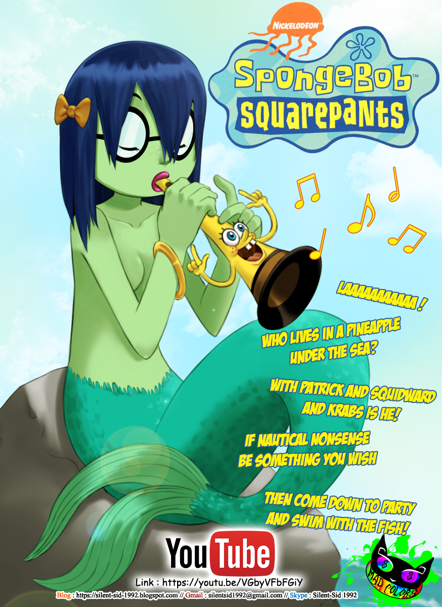 clarinet female humor male marine merfolk mindy mindy_neptune music musical_instrument neptune nickelodeon nsfw-dealer nude ocean_sponge playing princess princess_mindy_neptune redeyereaper rer royalty silent-sid silent-sid_1992 sponge spongebob_squarepants spongebob_squarepants_(character)