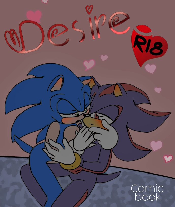 anthro blush comic didichann green_eyes male shadow_the_hedgehog sonic_(series)