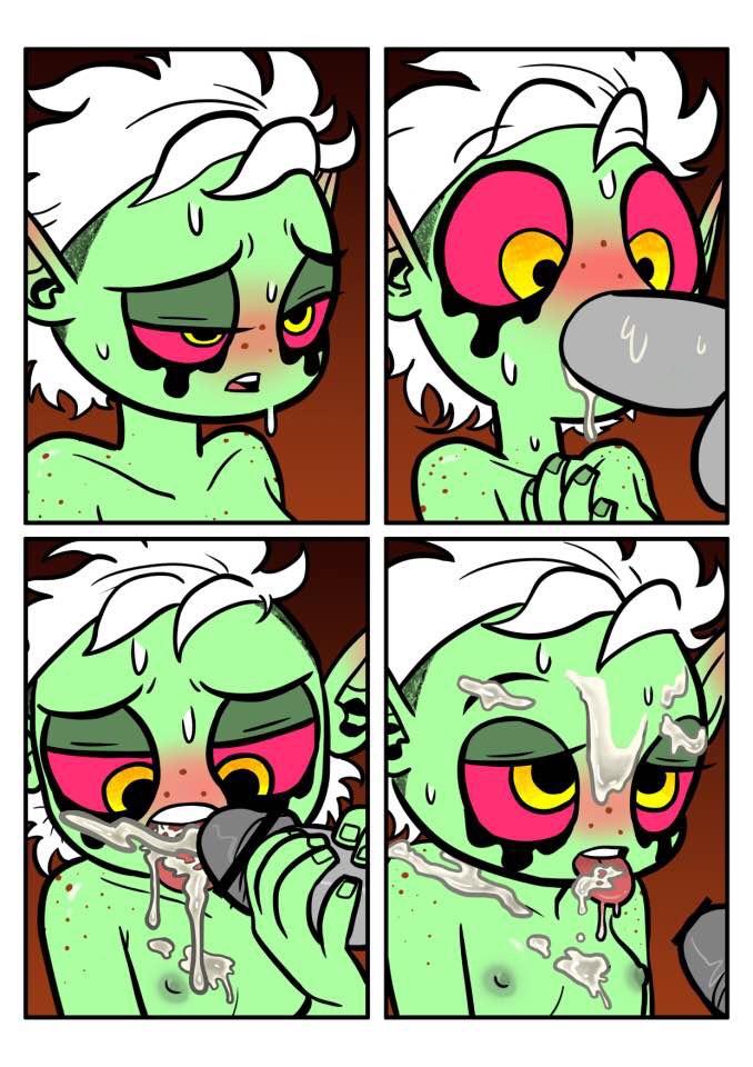 alien balls blush breasts clothing comic cum cum_in_mouth cum_inside female freckles hair humanoid lord_dominator lord_hater male male/female nipples oral oral_penetration penetration penis red_eyes teeth unknown_artist wander_over_yonder white_hair young