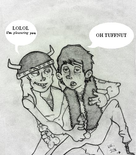 hiccup how_to_train_your_dragon tagme tuffnut