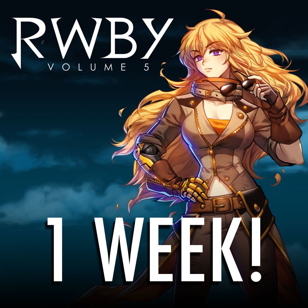 belt blonde_hair commentary ein_lee english eyewear_removed holding holding_eyewear long_hair navel official_art prosthesis prosthetic_arm purple_eyes rwby solo sunglasses yang_xiao_long