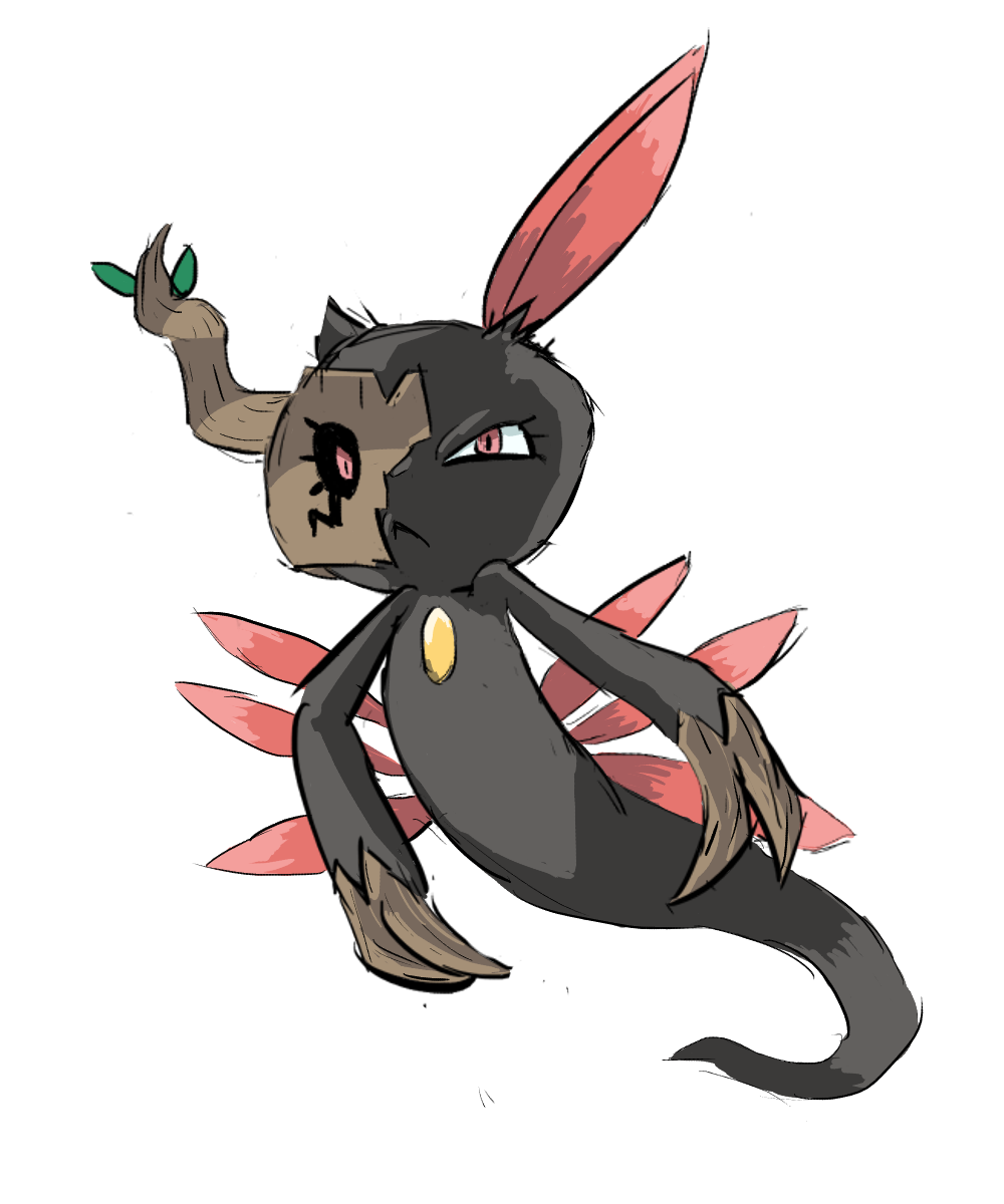 ambiguous_gender elwysprigg fusion halloween holidays nintendo phanseal phantump pok&eacute;mon pok&eacute;mon_(species) sneasel video_games