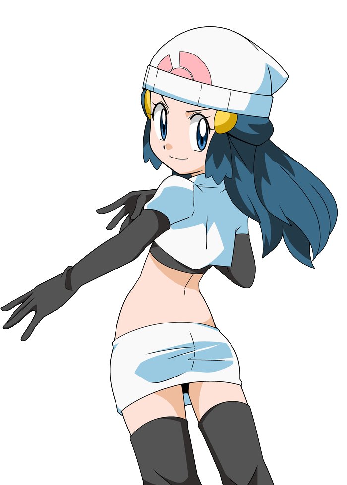elbow_gloves from_behind hainchu happy hikari_(pokemon) miniskirt pokemon pokemon_(anime) team_rocket team_rocket_(cosplay)