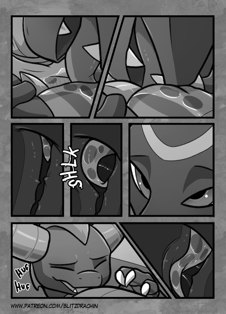 anal anus bedroom_eyes blitzdrachin close-up comic cynder dragon erection eyes_closed female feral greyscale half-closed_eyes internal licking_butt male male/female monochrome oral patreon penis rimming saliva scalie seductive sex spread_anus spreading spyro spyro_the_dragon tongue video_games western_dragon wet