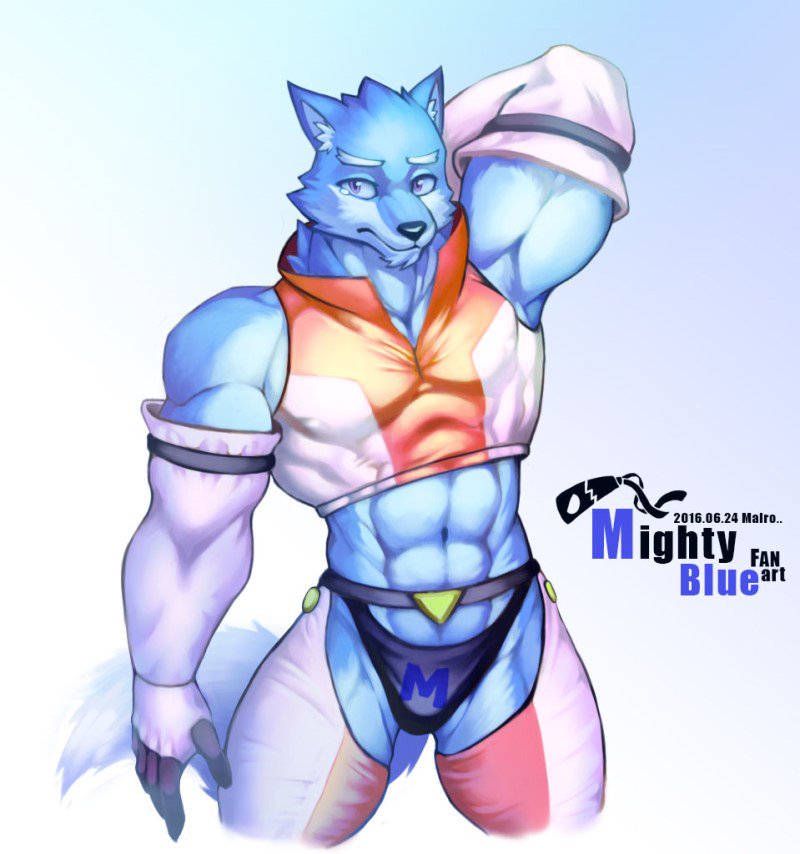 2017 abs anthro biceps canine clothed clothing digital_media_(artwork) fur hi_res male mammal muscular muscular_male simple_background wolf wolfmalro