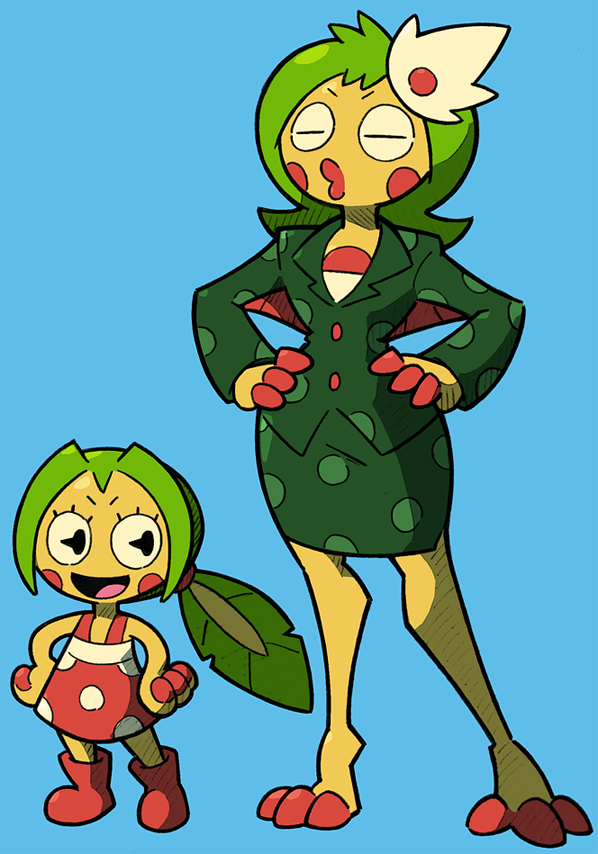 2014 amphibian business_suit clothing coqui female frog lily_(scalie_schoolie) polly_(scalie_schoolie) scalie scalie_schoolie shenanimation suit tadpole