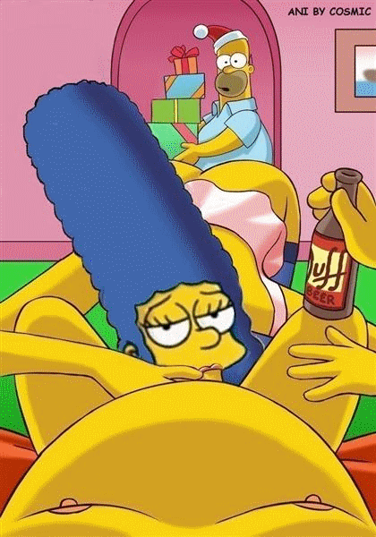 animated homer_simpson marge_simpson tagme the_simpsons