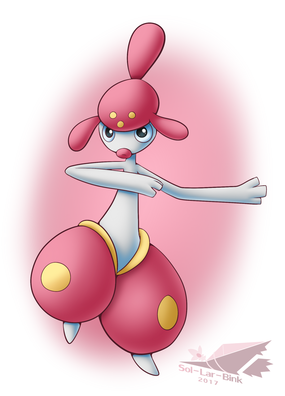 arms_up artist_name black_eyes dated full_body gradient gradient_background highres laranthrod lips medicham no_humans outstretched_arm pokemon pokemon_(creature) pokemon_rse red_background simple_background solo standing text watermark white_background