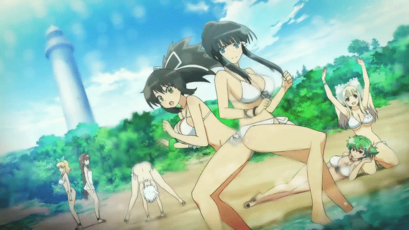 animated animated_gif asuka_(senran_kagura) beach bikini breasts female hikage_(senran_kagura) homura_(senran_kagura) ikaruga_(senran_kagura) miyabi_(senran_kagura) multiple_girls murakumo_(senran_kagura) ryoubi_(senran_kagura) ryouna_(senran_kagura) senran_kagura senran_kagura_estival_versus swimsuit yomi_(senran_kagura) yumi_(senran_kagura)