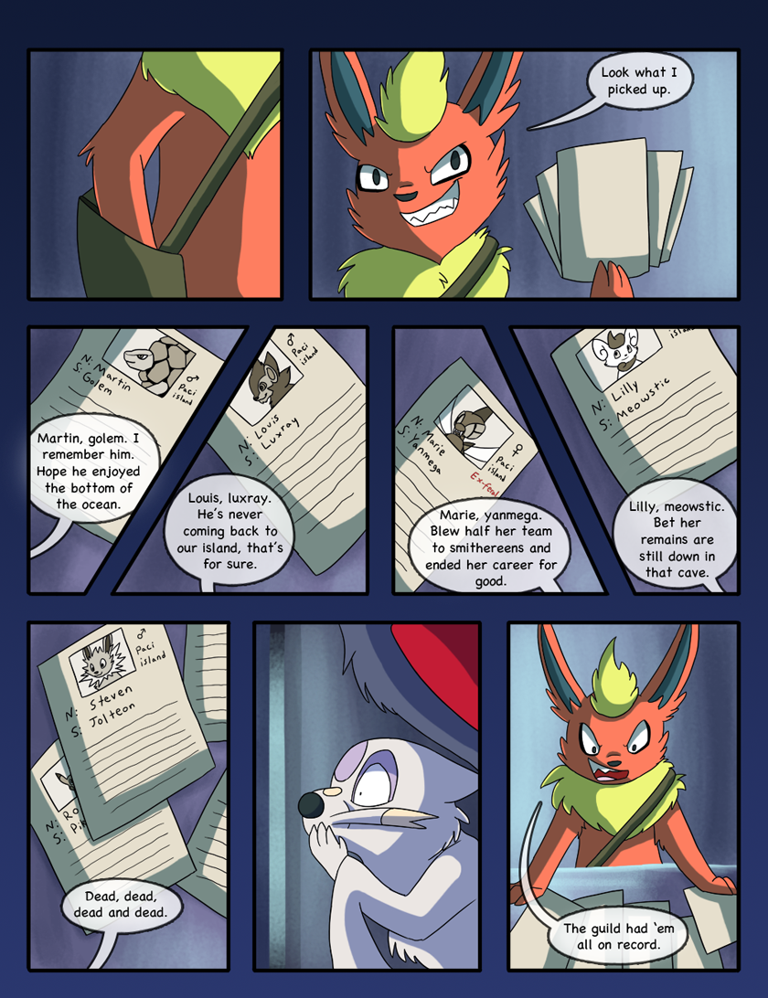 braviary comic eeveelution female flareon golem luxray male meowstic mienshao nintendo pok&eacute;mon pok&eacute;mon_(species) pok&eacute;mon_mystery_dungeon racingwolf_(artist) video_games yanmega