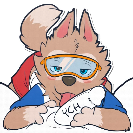 2017 alpha_channel canine cobaltsynapse duo fifa first_person_view humanoid_penis looking_at_viewer male male/male male_pov mammal mascot penis precum simple_background transparent_background wolf ych zabivaka