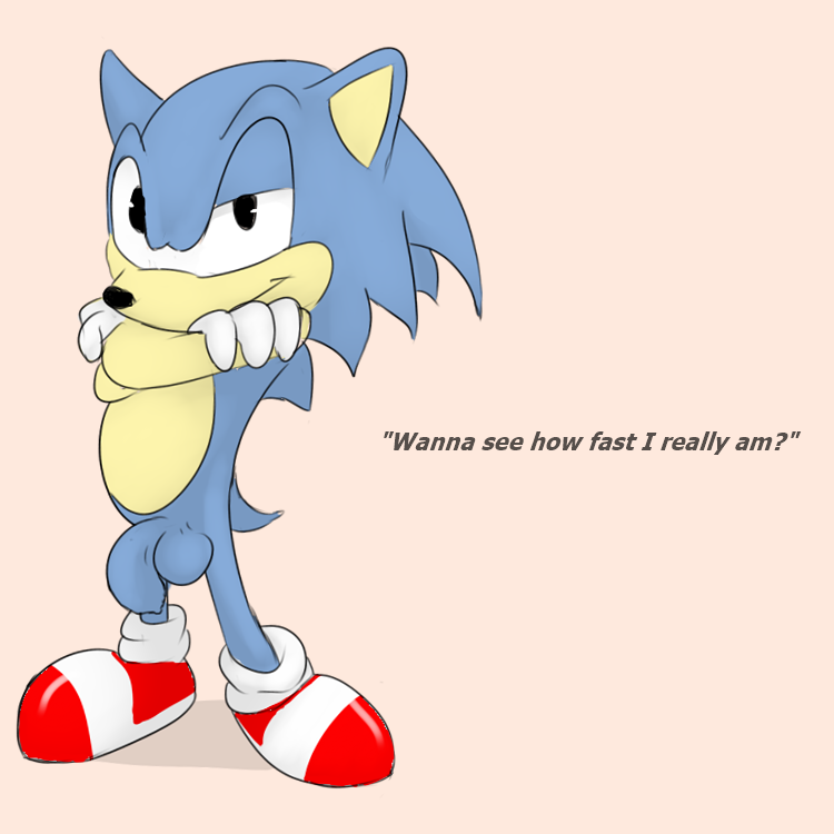 2018 balls da~blueguy dialogue fur invalid_tag looking_at_viewer penis sonic_(series) sonic_the_hedgehog uncut