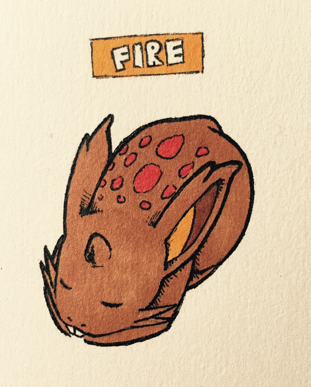 2016 alternate_color ambiguous_gender brown_body brown_horn buckteeth cute english_text eyes_closed fak&eacute;mon feral firefightdex full-length_portrait hatching_(technique) hi_res high-angle_view horn lying mammal marker_(artwork) mfanjul mixed_media nidoran nidoran♀ nintendo on_front pen_(artwork) pok&eacute;mon pok&eacute;mon_(species) portrait quadruped red_body red_spots rodent shadow simple_background sleeping solo spikes spots spotted_body standing teeth text toony traditional_media_(artwork) two_tone_body video_games whiskers white_background