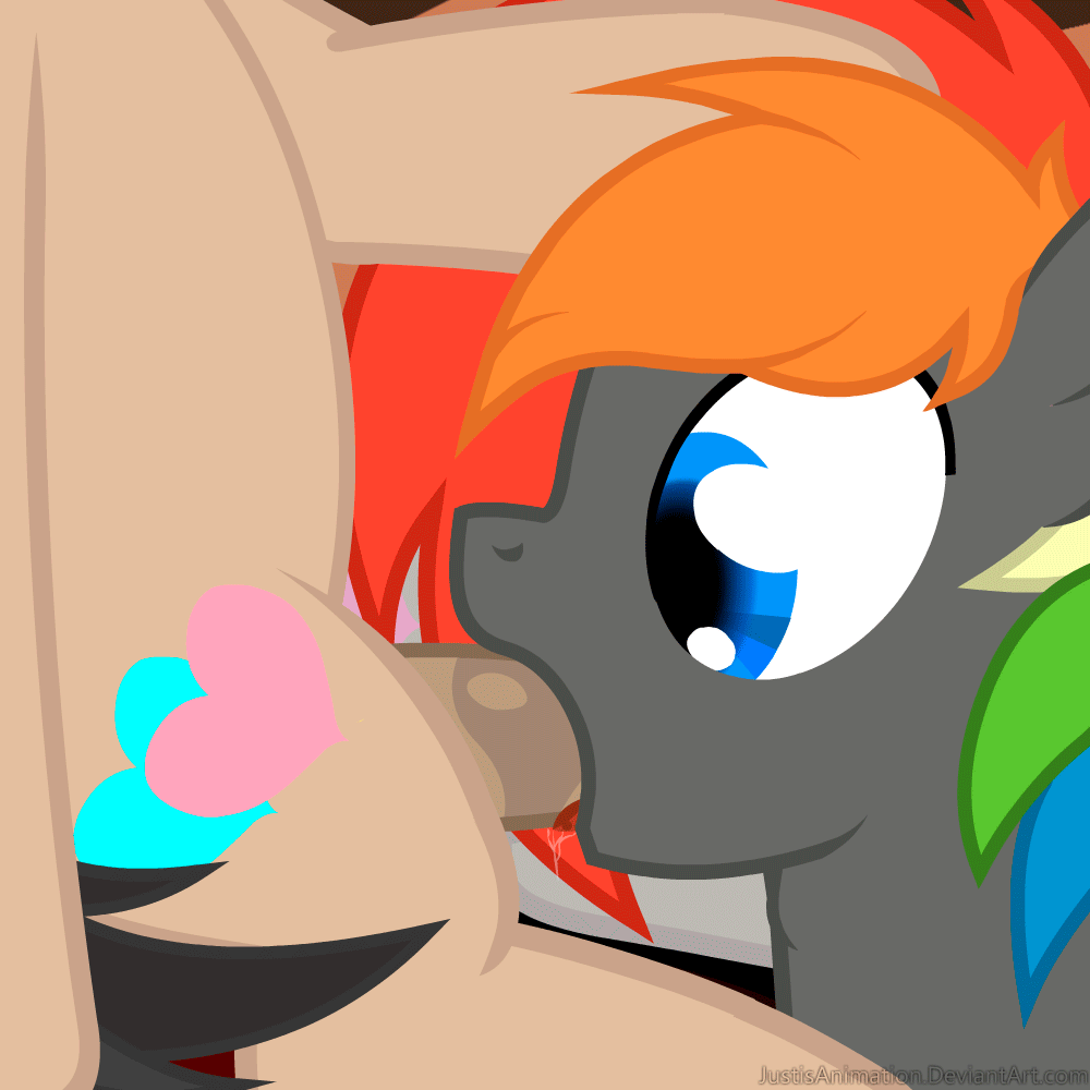 2017 animated blue_eyes cutie_mark digital_media_(artwork) equine erection fan_character friendship_is_magic hair horse justis loop male male/male mammal my_little_pony oc:shinodage penis pony sex simple_background tongue wings