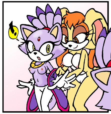 blaze_the_cat chibijenhen sonic_team tagme vanilla_the_rabbit