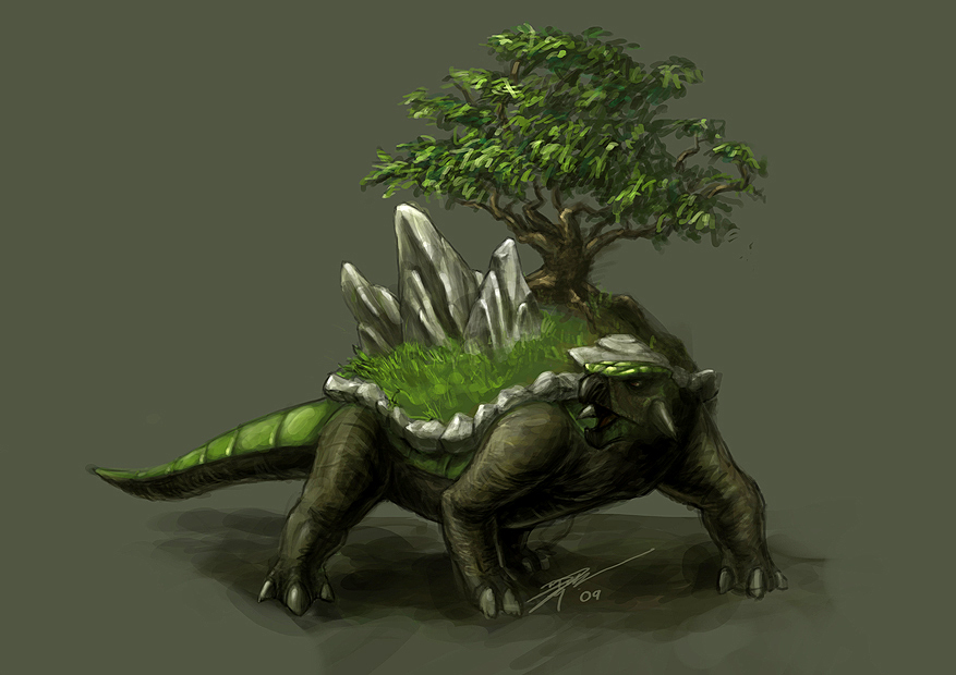 2009 3_toes ambiguous_gender beak belly_scales black_beak boulder claws countershade_tail countershade_torso countershading digital_media_(artwork) digital_painting_(artwork) feral flora_fauna full-length_portrait grass green_scales grey_background grey_countershading grey_scales leaf long_tail looking_away multicolored_scales nintendo nude open_beak open_mouth plant pok&eacute;mon pok&eacute;mon_(species) portrait quadruped realistic reptile rock scales scalie shadow shell side_view signature simple_background solo spikes standing thestink411 toe_claws toes torterra tree two_tone_scales two_tone_tail video_games white_claws
