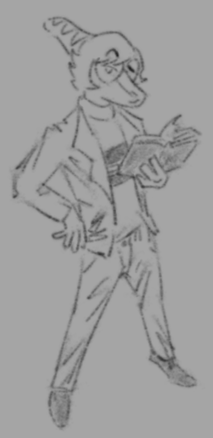 2024 anthro benjamin_mcknight black_and_white book cavemanon_studios clothing dinosaur dumetummy69 fingers hadrosaurid hair i_wani_hug_that_gator jacket looking_at_viewer male monochrome ornithischian ornithopod parasaurolophus pose reading reading_book reptile scalie short_hair sketch snout solo topwear